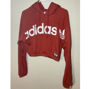 Adidas Cropped Hoodie